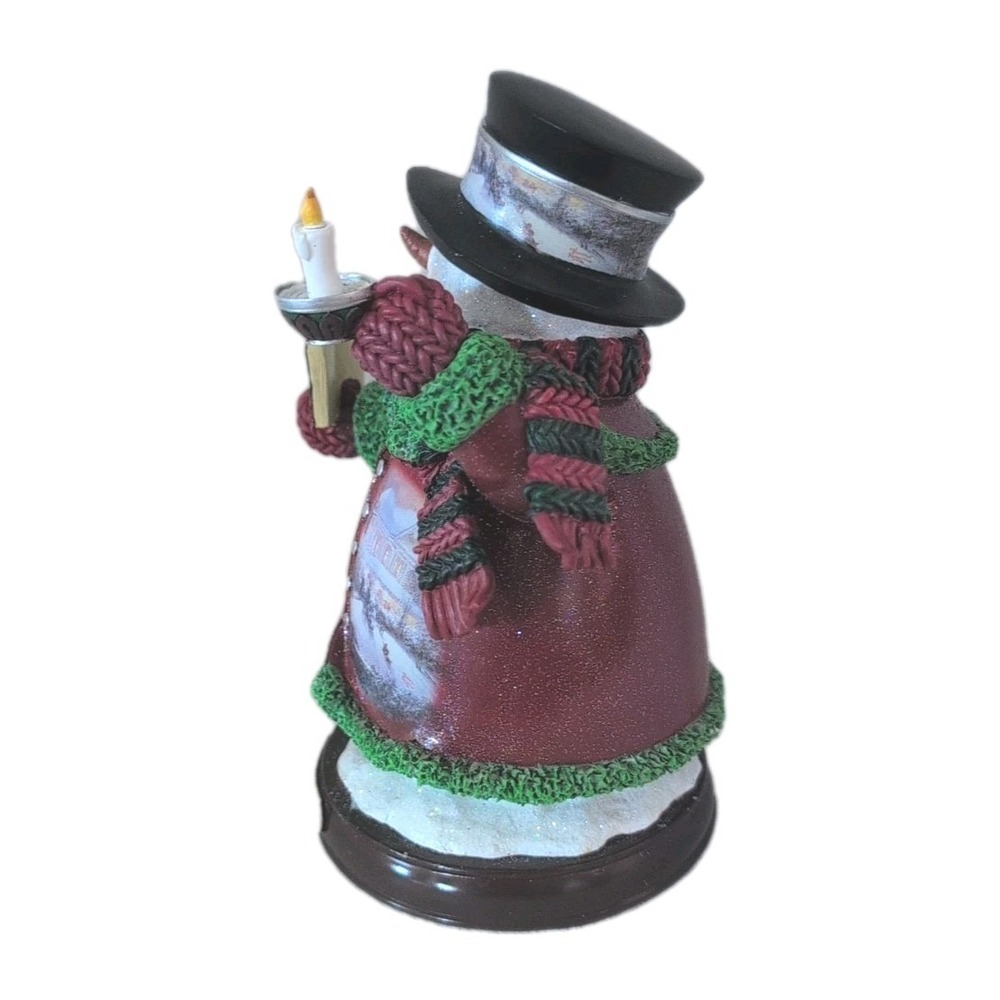 Thomas Kincade Victorian Christmas II Snowman 2nd in Winter Wonderland Heirloom - Picture 2 of 5